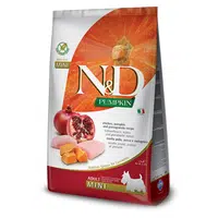 N&D Pumpkin Chicken & Pomegranat Adult Mini pro malá plemena psů 2,5 kg