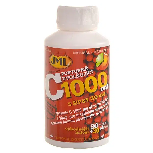 JML Vitamin C 1000 mg 120 tablet s postupným uvolňováním