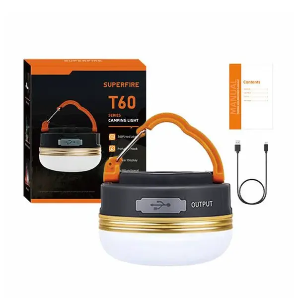 Svítilna SUPERFIRE T60-A