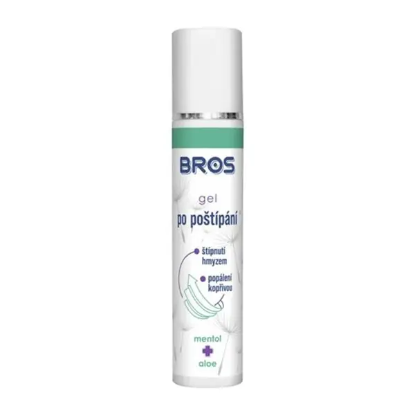 Gel po poštípání hmyzem BROS mentol+aloe 50ml