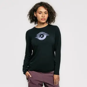 Husky Mertis Long L XL, black Dámské triko