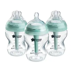 TOMMEE TIPPEE Advanced anti-colic lahev 0m+ 260 ml zelená 3 kusy