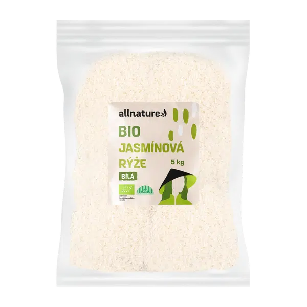 ALLNATURE Jasmínová rýže bílá BIO 5 kg