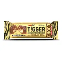 AMIX Tigger zero choco protein bar marcipán čokoláda proteinová tyčinka 60 g