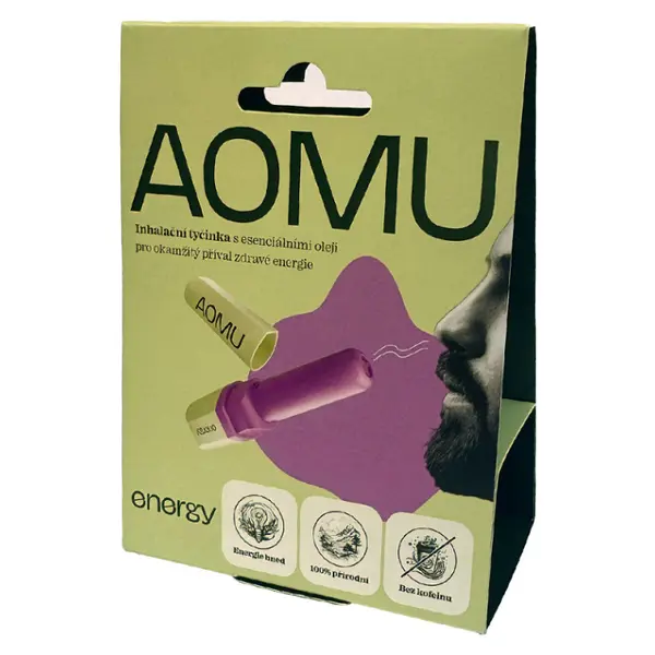 AOMU Inhalační tyčinka Energy 1 kus