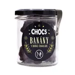 NATU Chocs banány v 60% hořké čokoládě 110 g