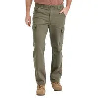 Bushman Pánské kapsáčové kalhoty Klawer, tmavá khaki 56P