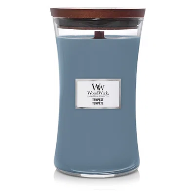 WOODWICK Vonná svíčka velká sklo Tempest 609 g