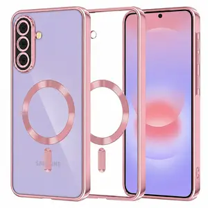 Techsuit Luxury Crystal MagSafe, Samsung Galaxy A37 5G, růžový