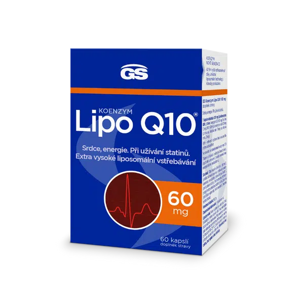 GS Koenzym Lipo Q10® 60 mg, 60 kapslí