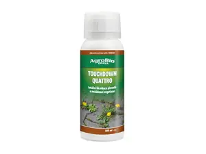 Přípravek proti jednoletým a víceletým plevelům AGROBIO Touchdown Quattro 500ml