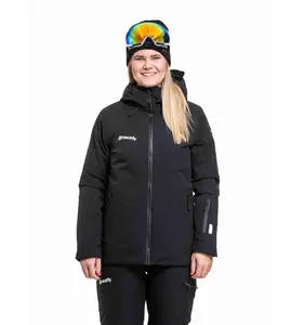 Meatfly dámská SNB & SKI bunda Kirsten Black | Černá | Velikost S