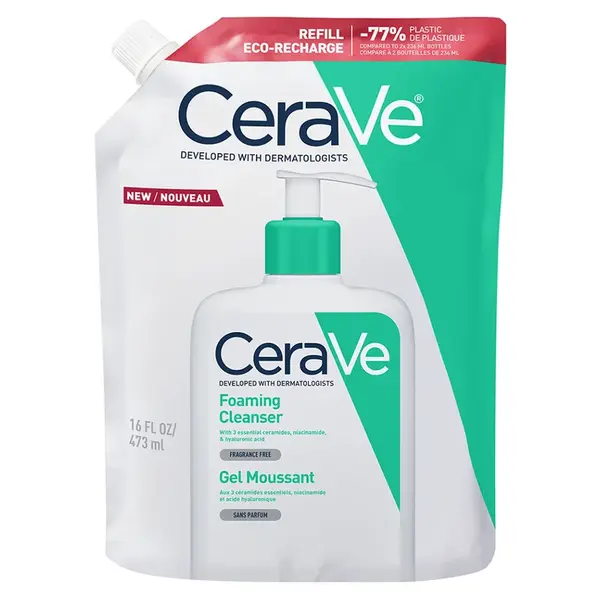 CERAVE Čistící pěnící gel náplň 473 ml