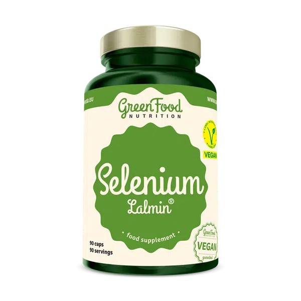GREENFOOD NUTRITION Selenium lalmin 90 kapslí