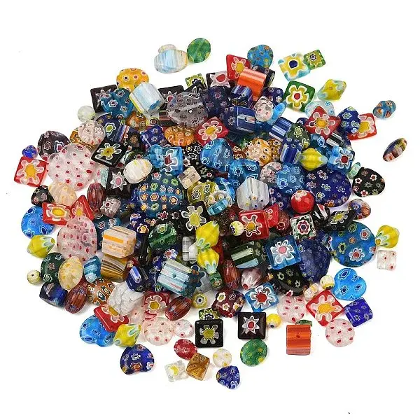 Handmade Millefiori Glass Lampwork Beads