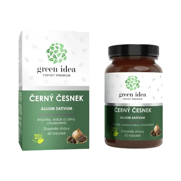 Čierny cesnak - 60 kapsúl - Green idea