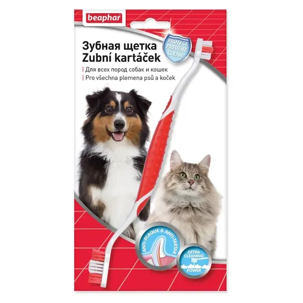 BEAPHAR Zubní kartáček pes 1 kus