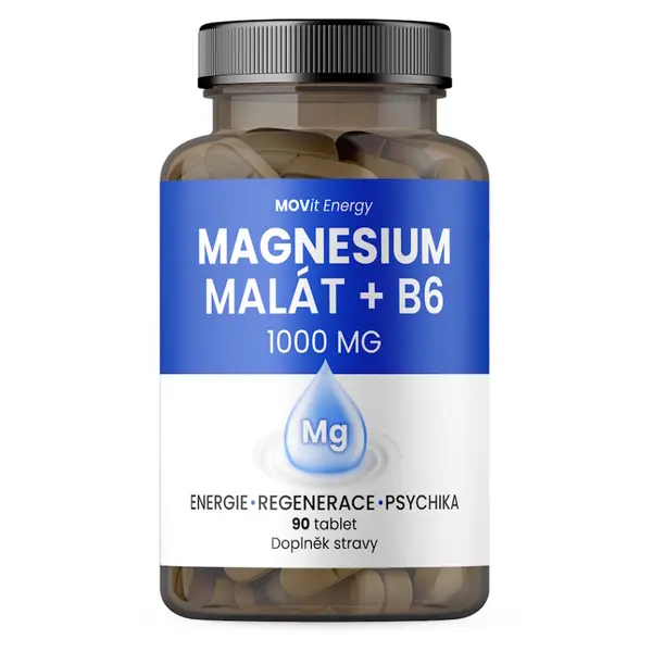 MOVIT ENERGY Magnesium Malát 1000 mg + B6 90 tablet