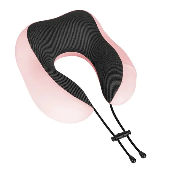 Polštář cestovní REBEL RBA-5003 Memory Pink