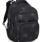 Batoh do školy Bagmaster ZIPSTER 25 A Black and white flowers
