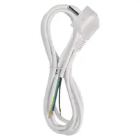 Flexo šňůra PVC 3x0,75mm 2m bílá EMOS S14372
