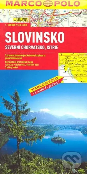 Slovinsko/Istrie 1:300 000