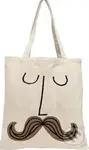 Mustache Face (Tote Bag)