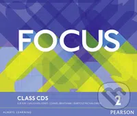 Focus BrE 2 - Class CDs - Vaughan Jones - audiokniha z kategorie Gymnázia