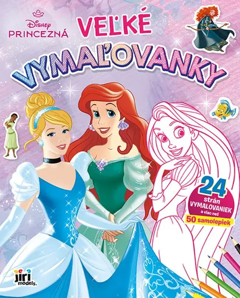 Veľké maľovanky Princezné