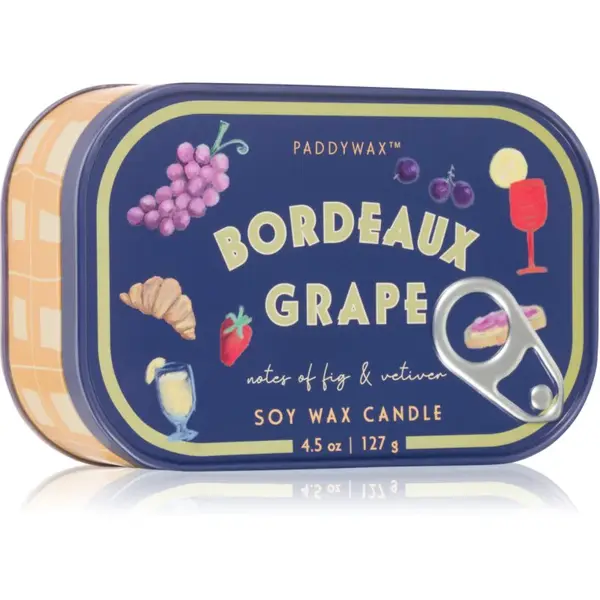 Paddywax Bistro Bordeaux Grape vonná svíčka 127 g