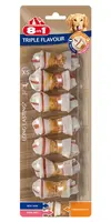 8 in 1 Triple Flavour - žvýkací kost XS - 7 ks/balení