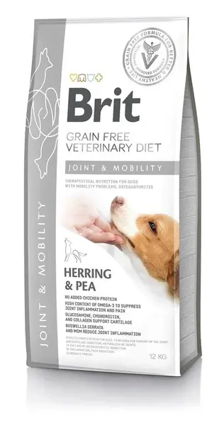Brit Veterinary Diet Joint & Mobility suché krmivo pro psy 2 kg