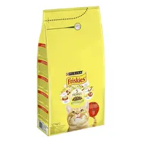 Friskies granule pre mačky s hovädzím, kuracím a zeleninou 1,7 kg