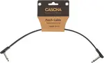 Cascha Advanced Line Patch Cable Flat Black 30cm
