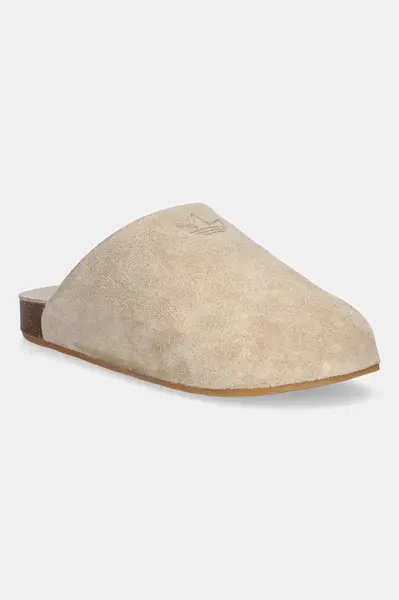 Semišové šľapky adidas Originals Adimule