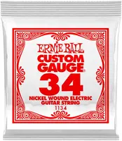 Ernie Ball 1134 Nickel Wound Single .034