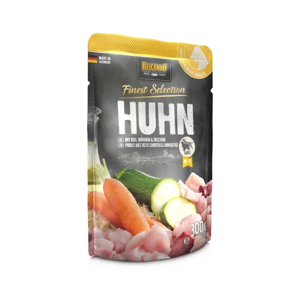 Belcando Finest Selection - kuracie mäso s ryžou, mrkvou a cukinou 24 x 125 g