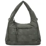 Trendy dámská koženková kabelka na rameno Coveri Ellisa, šedá