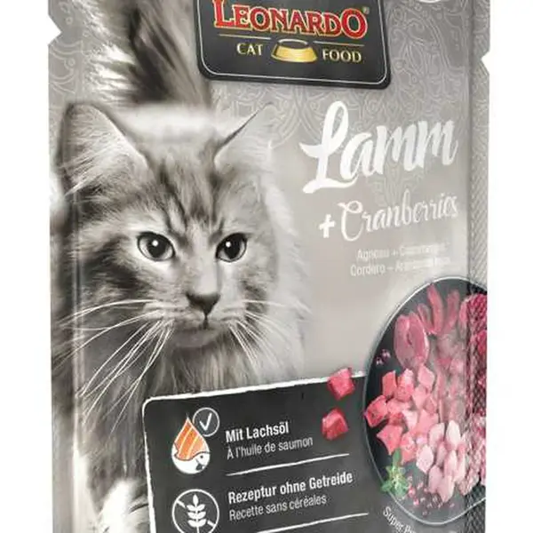 Leonardo Finest Selection jehněčí maso a brusinky 16 x 85 g