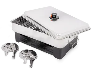 Zebco udiareň magic fish smoker two burner