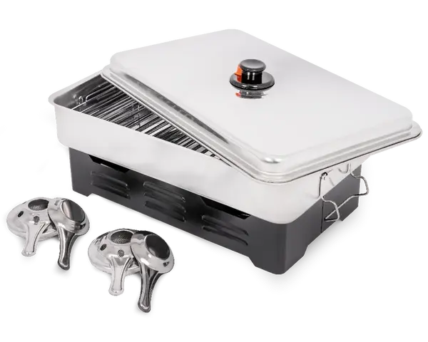 Zebco udiareň magic fish smoker two burner