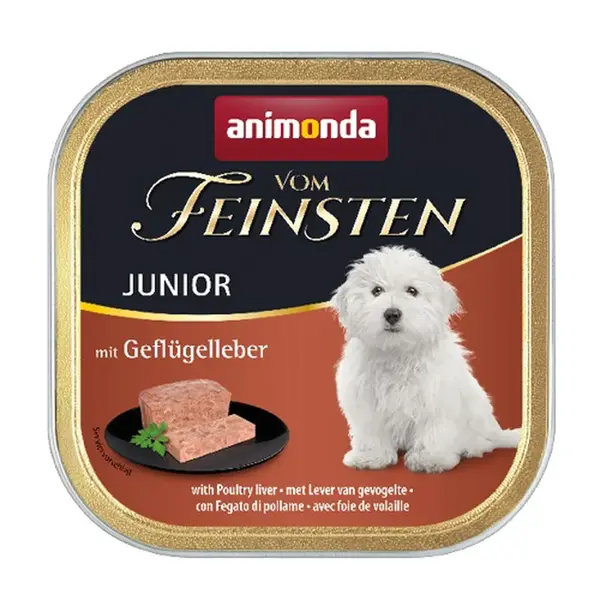 Animonda Vom Feinsten Junior, drůbeží játra 150 g (82976)