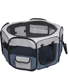 Flamingo textilní ohrádka pro psy 74 x 74 x 35 cm