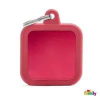 My family známka - Hushtag čtvereček, červená 1 ks (HTA03RED)