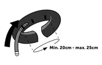 Flamingo límec Velikost S: 20-25 cm