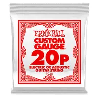 Ernie Ball 1032 Plain Steel Single .020