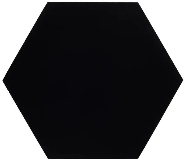Pyramid Hexagon Black