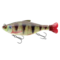 Savage gear 3d hard pulsetail slow sinking perch - 18 cm 90 g
