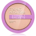 Gabriella Salvete Fixing Powder Hydrating jemný kompaktní pudr SPF 15 odstín 02 Light Nude 8 g