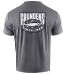 Grundéns tričko king salmon ss tech tee anchor - xxxl